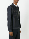 flap pockets denim jacket