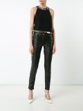 mirror embroidered top