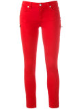 safety pin detail trousers