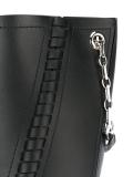 braided detail bucket bag