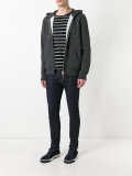 zip-up hoodie