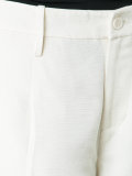 flared cropped trousers 