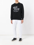 logo print sweatshirt