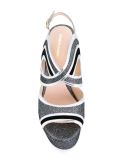 120mm 'Suzy' graffiti sandals