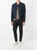 ankle zip trousers