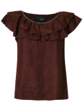 ruffled top