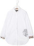 sequin logo shirt