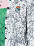 cactus sketch print cardigan