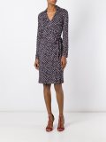 printed envelope dress