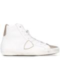 hi-top sneakers