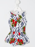 strawberry print shorties