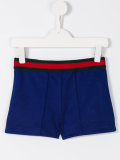 contrast stripe shorts 