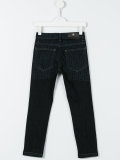 signature print jeans