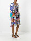 multi printed tunic