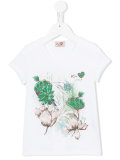 floral print T-shirt 