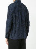 splatter print shirt