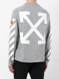 sleeve panel sweatshirt 