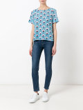 floral print allover T-shirt