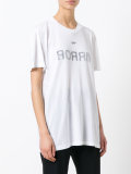 'mirror' print T-shirt