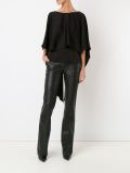 straight leg trousers