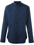 micro print shirt 