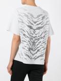 zebra print T-shirt