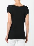heart print T-shirt