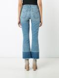 light wash cropped jeans
