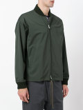 zipped bomber jacket 