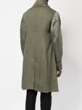 curved lapel coat 