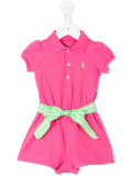 belted romper