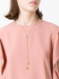 'Hexagon Lariat' necklace