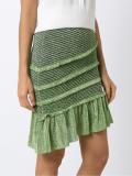 ruffled skirt