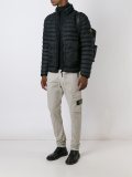 拉链衬垫夹克
