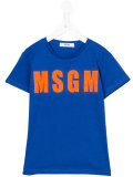 orange logo T-shirt