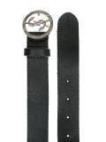 Monogram serpent buckle belt