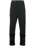 string trim track pants 