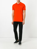 embroidered logo polo shirt 