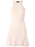 lace-up mini dress