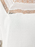 lace-trim blouse