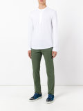 long sleeved button sweater