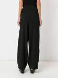 high-waisted trousers