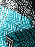 zig zag crochet knit scarf