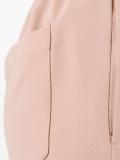 drawstring straight trousers