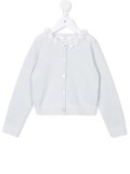 floral collar cardigan