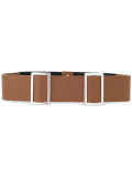 double buckle belt 