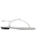 crystal embellished sandals 