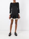 ruffle skirt mini dress
