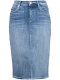 denim pencil skirt