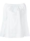 off-shoulder blouse